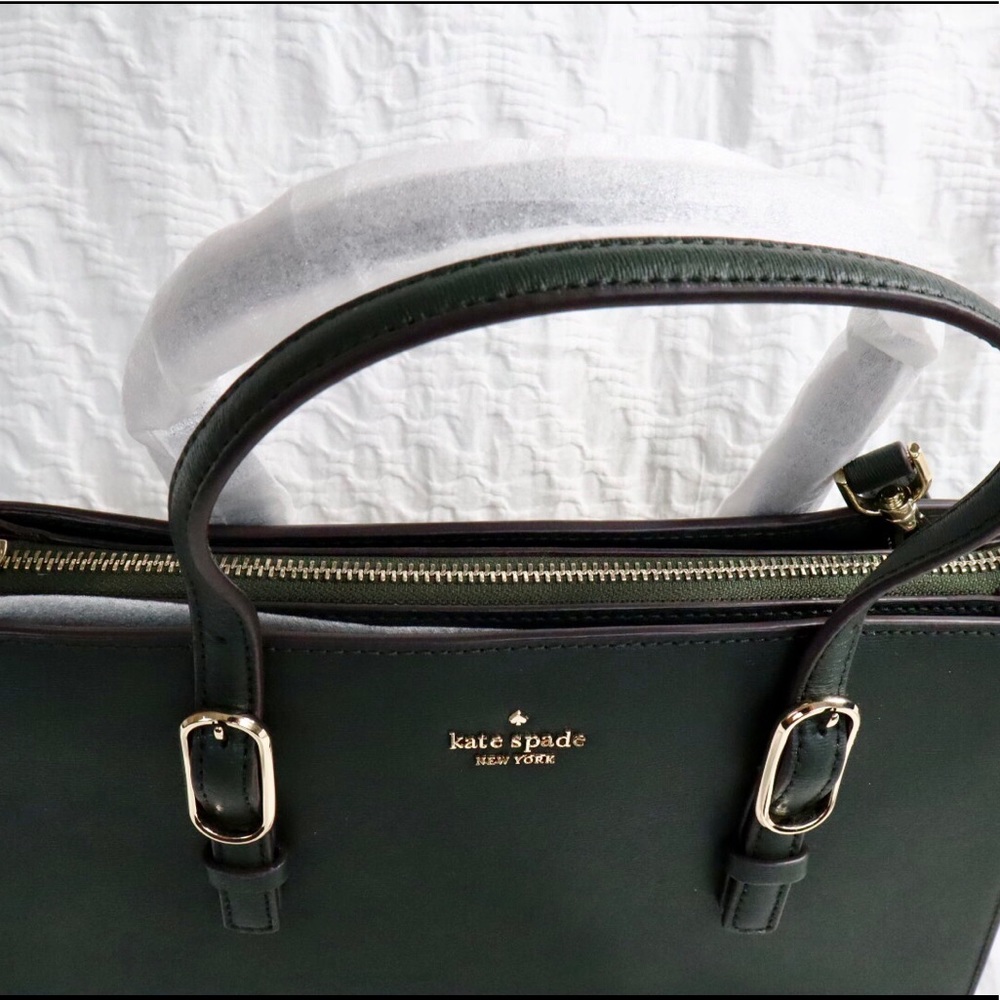 Kate Spade Connie Triple Gusset Satchel Purse - Picture 7 of 14